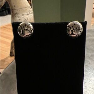 John Hardy “pebble” design studs.  Signed JH 925
